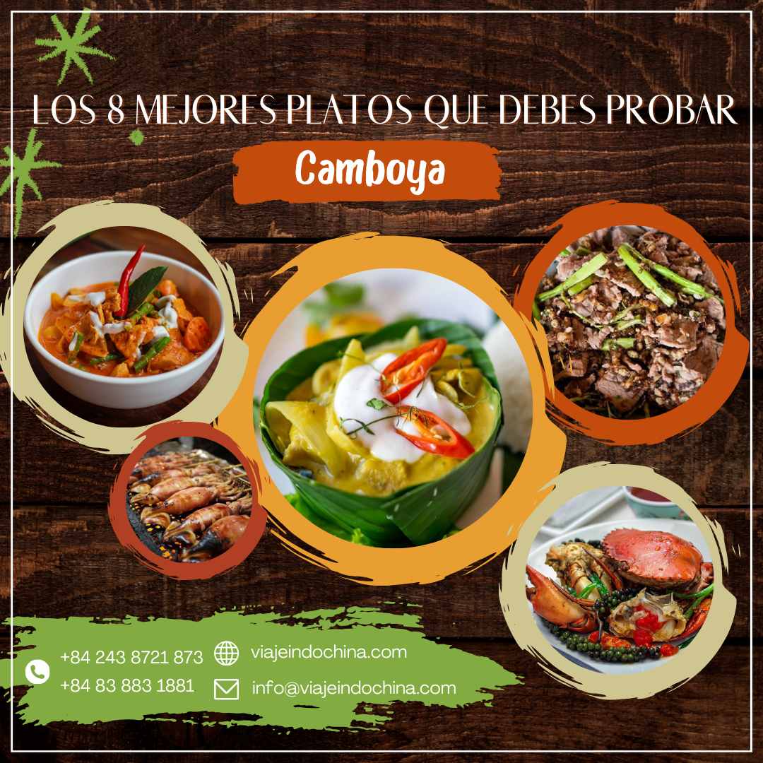Los 8 mejores platos que debes probar en Camboya